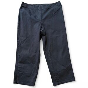 Vintage‎ 90s Black Cropped Pants